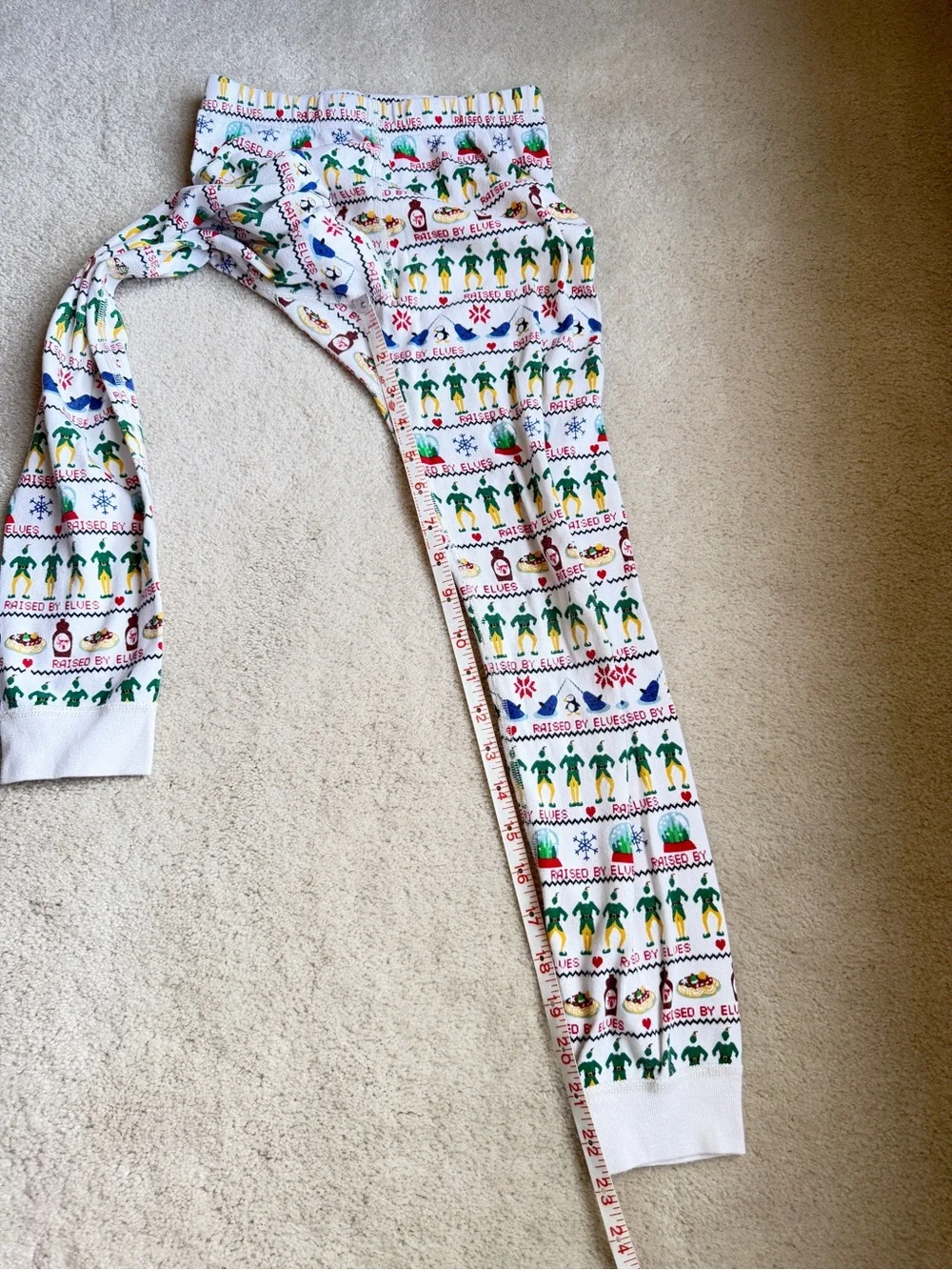 Hanna Andersson Buddy the ELF Christmas Pajama Set Size 8